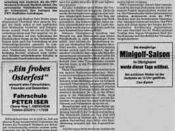 rhein-neckar-zeitung ostern 1982